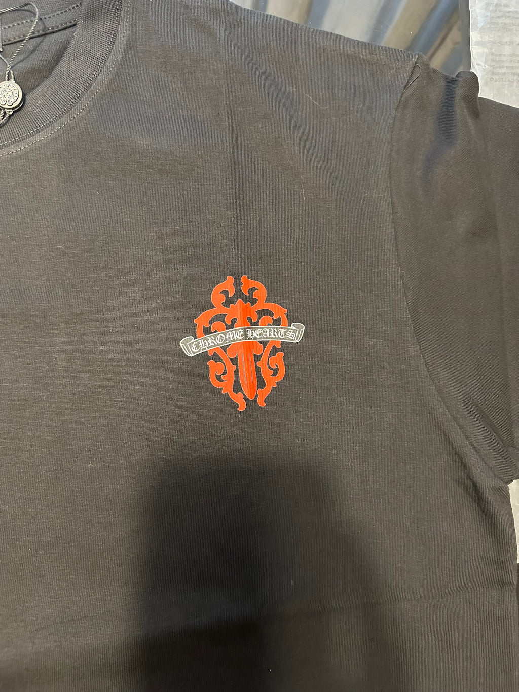 Chrome Hearts Red Vine Dagger T-Shirt – Size Large
