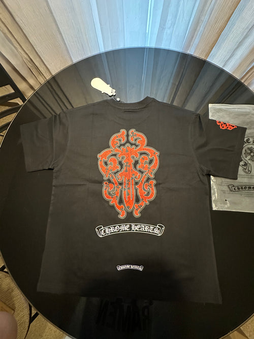 Chrome Hearts Red Vine Dagger T-Shirt – Size Large