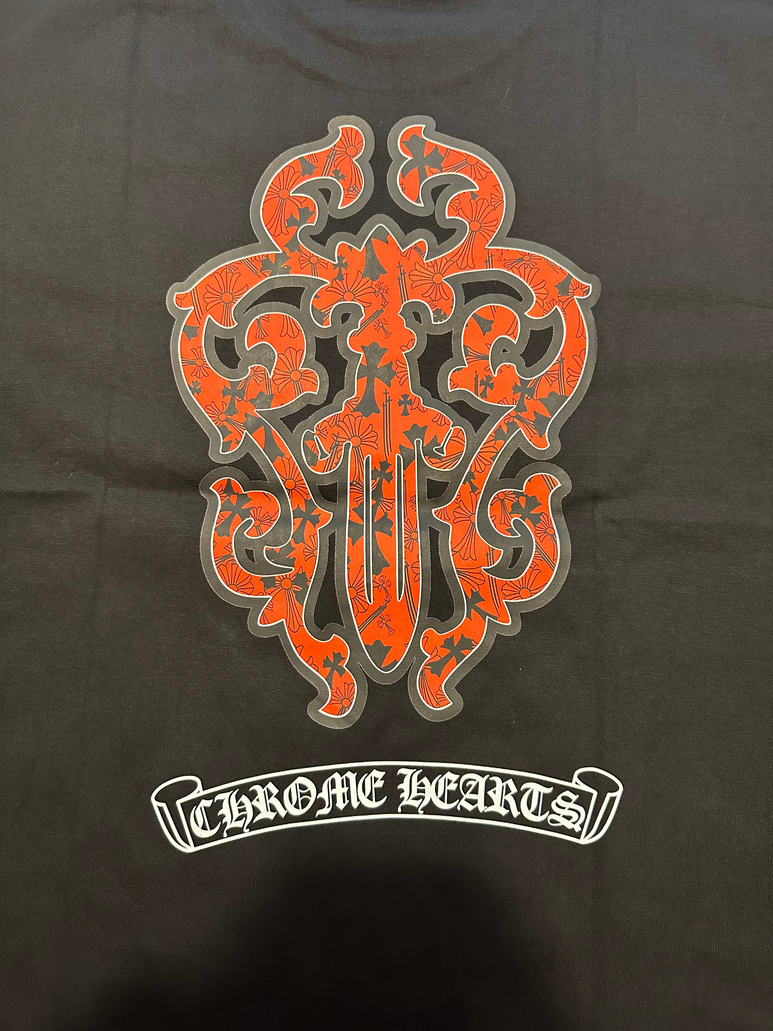 Chrome Hearts Red Vine Dagger T-Shirt – Size Large